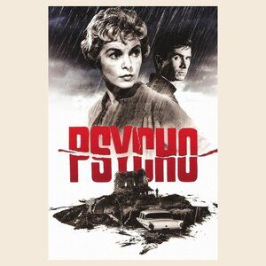 Psycho 1960 Film Poster_  170